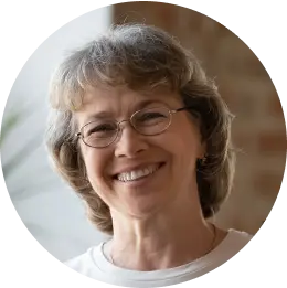 Portrait of a smiling language learner used for an online tutoring testimonial